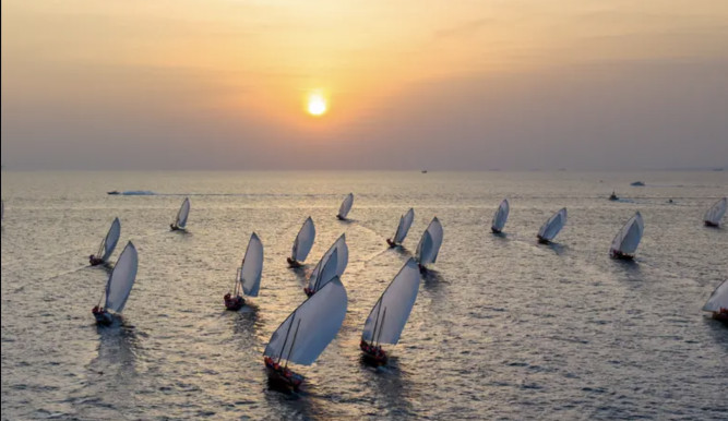 Under the patronage of Hamdan bin Zayed, the 8th Dalma Historical Race Festival kicks off in Abu Dhabi